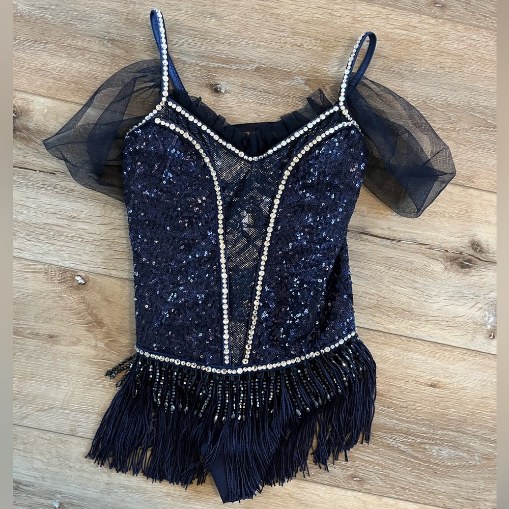 Competitive jazz dance costume